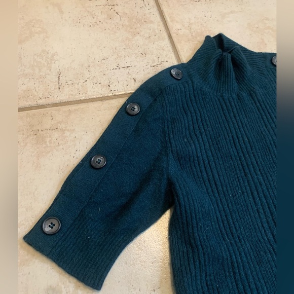 REPEAT Cashmere Ribbed Turtleneck Sweater Dress - Size 36 / XS - Picture 4 of 6